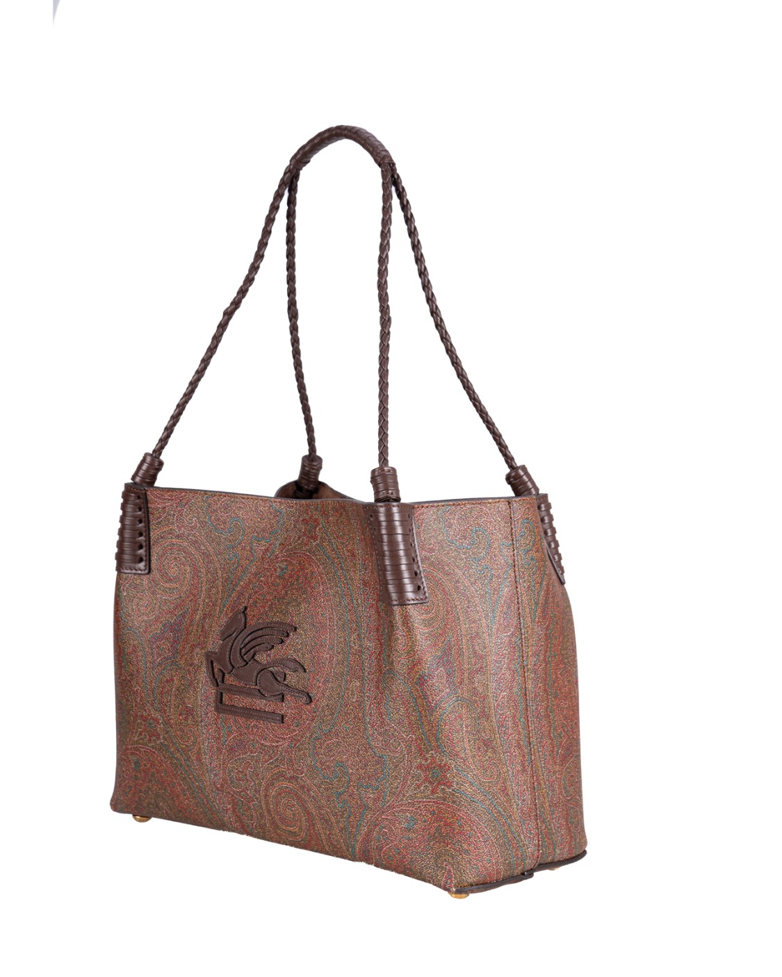 shop ETRO  Borsa: Etro borsa shopping bag libra media paisley.
Chiusura con moschettone.
Doppi manici.
Piedini in metallo.
Dimensioni: (Larghezza, Altezza, Profondità): 29 x 39 x 16 cm.
Composizione:  Esterno: Tessuto di cotone Paisley jacquard spalmato con grana opaca e doppiato in tela. Spalmatura: 100% in PVC. Interno: 100% pelle.
Made in Italy.. WP1D0028 AA060-M0019 number 2109953